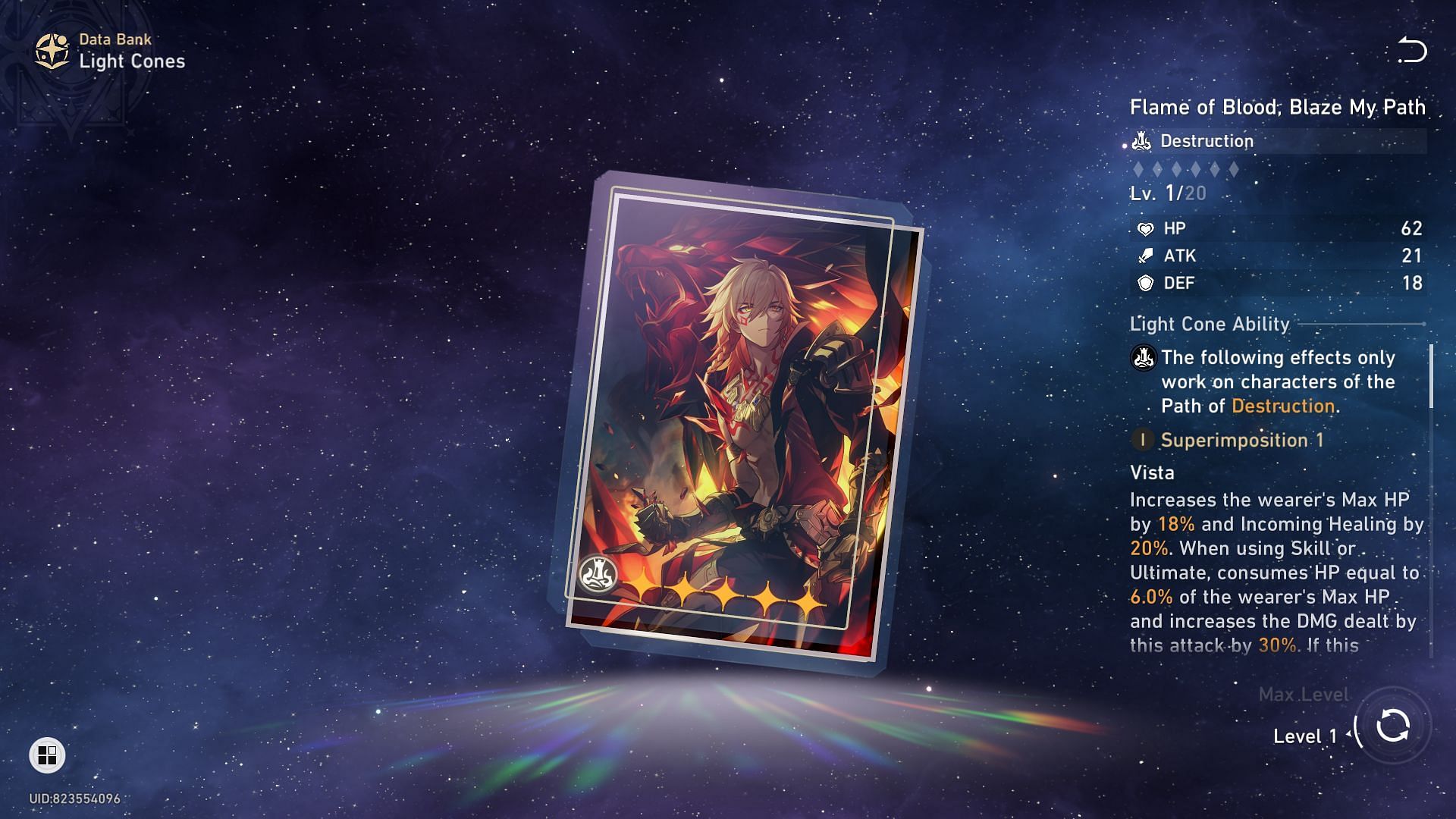 Flame of Blood, Blaze My Path (Image via Sportskeeda Gaming || HoYoverse)